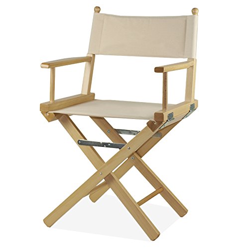 Fauteuil de metteur en scène, Couleur Naturel avec Tissu ecrù - Regista P Fauteuil de metteur en scène, Couleur Naturel avec Tissu ecrù - Regista P