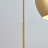 Lampadaire LED 'Moisia' en Doré en Métal e. a. pour Salon & Salle à manger (1 lampe,à E27, A++) de Lindby | Lampadaire Sur Pied, Lampe a Pied, Lampe de Sol