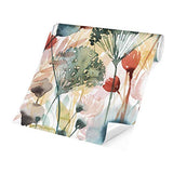 Papier peint adhésif - Wild Flowers In Summer I - Mural Carré 240 x 240 cm