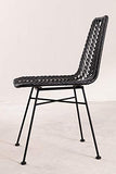 SKLUM Chaise en Rotin Synthétique Gouda Colors Noir Noir