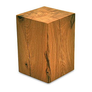 Vitrine cubique en acrylique de 300 mm avec socle en bois Vitrine cubique en acrylique de 300 mm avec socle en bois