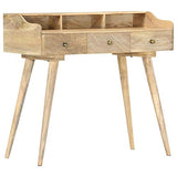 N/O Profitez de Vos achats avec Bureau de secrétaire 90x45x86 cm Bois de manguier Massif