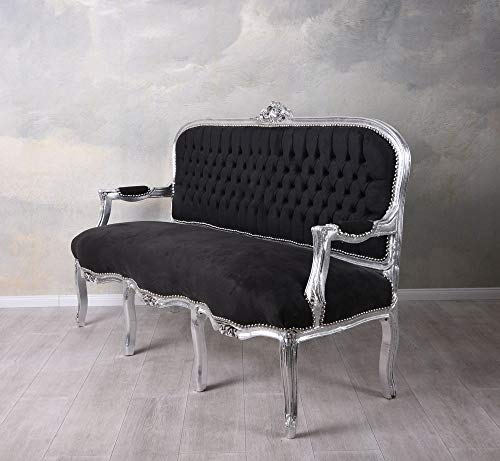 Canapé XL Banc Baroque Canapé Samtsofa Polstercouch Palais Canapé Rokoko Meuble Assis cat361e02 Palazzo Exclusif