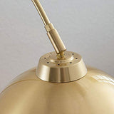 Lampadaire LED 'Moisia' en Doré en Métal e. a. pour Salon & Salle à manger (1 lampe,à E27, A++) de Lindby | Lampadaire Sur Pied, Lampe a Pied, Lampe de Sol
