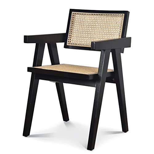 OPJET Chaise, Rotin, Noir, Midi OPJET Chaise, Rotin, Noir, Midi
