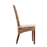 PACIFIC linea Chaise LAVEZZI - Abaca/Bois