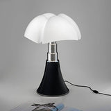 PIPISTRELLO MED - Lampe Noir LED pied télescopique H50-62cm - Lampe à poser Martinelli Luce designé par Gae Aulenti