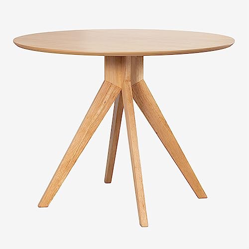 SKLUM Table à Manger Ronde en Bois (Ø100 cm) Sekiz Bois Naturel SKLUM Table à Manger Ronde en Bois (Ø100 cm) Sekiz Bois Naturel