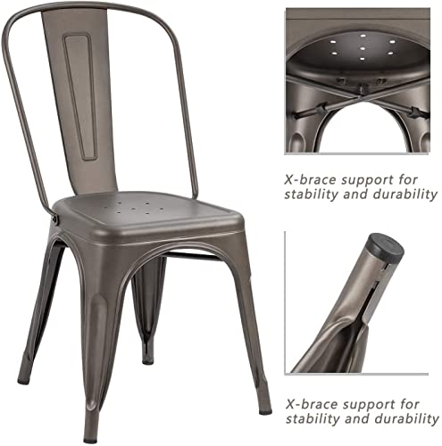GrandCA HOME Ensemble de 4 chaises de salle à manger en velours, chaises nordiques rembourrées avec pieds en métal, chaise avec dossier pour restaurant, cuisine 1503 GrandCA HOME Ensemble de 4 chaises de salle à manger en velours, chaises nordiques rembourrées avec pieds en métal, chaise avec dossier pour restaurant, cuisine 1503