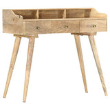 N/O Profitez de Vos achats avec Bureau de secrétaire 90x45x86 cm Bois de manguier Massif