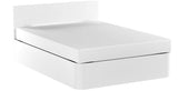 Marque Amazon - Movian - Cadre de lit double avec coffre Idro Modern, 190 x 140 x 80, Blanc
