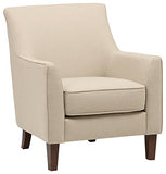 Stone & Beam Cheyanne Accent Chair, 31" W, Marshmallow