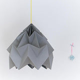 MOTH - Suspension XL Papier Gris Ø40cm - Suspension Snowpuppe designé par Studio Snowpuppe