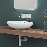 Lavabo Vasque à Poser Blanc 63cm Lave Main Sogood Bruxelles306 63x42x15,5cm