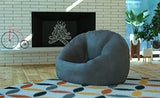 Icon Pouf Classique en Velours Côtelé Kingston, Pouf Poire Salon pour Adultes, Fauteuil Pouf