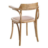 ixia.es Paire de chaises en bois et rotin