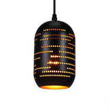 Asvert Suspension Luminaire Industrielle Vintage Ajouré Noir Lustre Industriel Percé Abat-jour en Métal E27 Lampe de Plafond pour Maison Salon Restaurent Loft Bar [Classe énergétique A++]