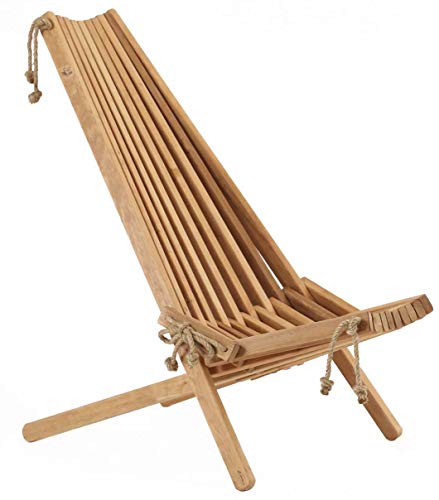 Chilienne en Bois EcoChair (Coussin Offert) Aulne Beige