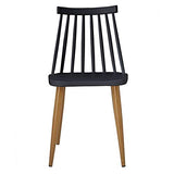 Paris Prix - Lot De 2 Chaises Scandinaves Estelle 77cm Noir