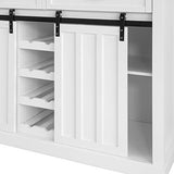 SoBuy FKW94-W Desserte de Cuisine Chariot de Service Meuble de Rangement à roulettes Buffet de Cuisine Grande Armoire de Rangement - Plans de Travail en Acier INOX