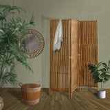 Box and Beyond Paravent en Bambou - Naturel - 160x139cm