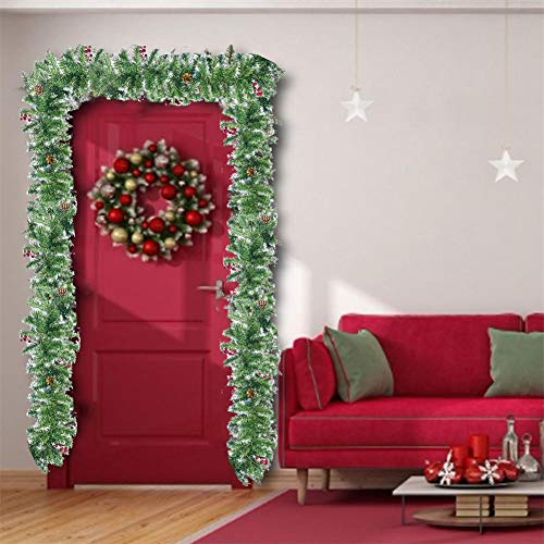 Lot De 16 Guirlandes De Vigne Naturelles En Rotin Pour Décoration De