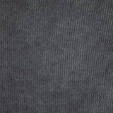 Fauteuil Celeste - Gris - Velours côtelé - Pieds métal Noir - Atmosphera créateur d'intérieur