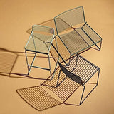 mds La Chaise Haute HEE par Hay VIT Aussi Bien Indoor qu'outdoor - Noir - Hauteur d'assise 65 cm