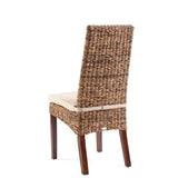 PACIFIC linea Chaise LAVEZZI - Abaca/Bois