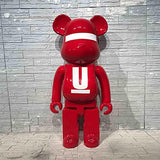 Intees Bearbricks 1000% Violent Bear,70Cm / 27.6In Building Blocks Bear Handmade Collection Toy Gift Fashion Decoration