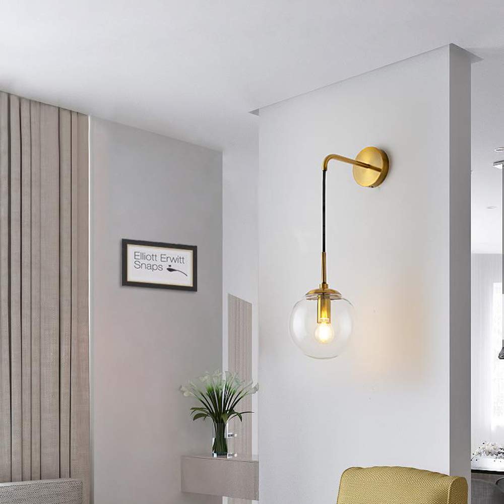 Applique Murale Intérieur LED Lampe de Mur Veilleuse pour Chambre Salon