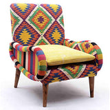 MATHI DESIGN TIRCAN - Fauteuil Kilim coloré