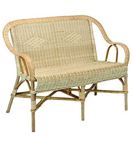 Tropic Tropic' Attitude Crapaud Canapé Calme-Toi, Rotin, Naturel, 57x103x84 cm