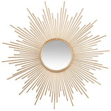 Miroir Soleil doré - métal D99 cm - Atmosphera créateur d'intérieur