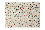 Lorena Canals Tapis Lavable Terrazzo Marble 100% Coton -Multicolore- 140x200 cm