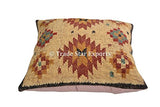 indien tissé main Kilim, coussins, taie d'oreiller 18 x 18 décoratifs, couvre-lit, Boho Taies d'oreiller extérieur Housse de coussin