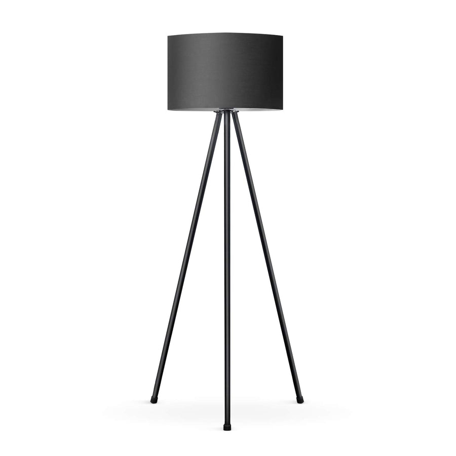 Tomons Lampadaire LED Dimmable Contemporain avec Trépied en Métal, Lampadaire de Salon et de Chambre à Coucher, Style Scandinave - Noir Tomons Lampadaire LED Dimmable Contemporain avec Trépied en Métal, Lampadaire de Salon et de Chambre à Coucher, Style Scandinave - Noir