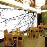 3d papier peint personnalisé Branches 3d photo murales murale interieur poster décor mural moderne 350x250cm