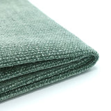 Oviala Canapé Tissu Vert Gris avec Une Housse supplémentaire Tissu Gris Clair