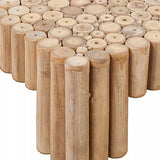 Tidyard Table Basse en Bambou Table Basse de Salon 70 x 35 x 35 cm