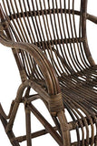 Rocking Chair ROTIN Marron (95x56x86cm) JOLIPA JLINE 91336