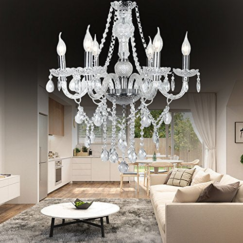 Lustre Antique en Cristal avec Structure en Bronze Patiné, 1890s en vente sur