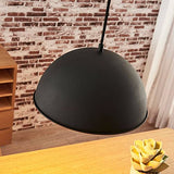 Lindby Suspension 'Leya' à intensité variable (Moderne) en Noir en Métal e. a. pour Salon & Salle à manger (1 lampe,à E27) | Suspension Luminaire, Lampe Plafond, Luminaire Plafonnier, Lampe Suspendue