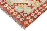 Nain Trading Kilim Afghan Tapis oriental tissé à la main Beige 121 x 88 cm