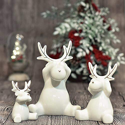 Bol En Céramique Relief 45 Cl Christmas Time - Modèle Renne De Noël, Pour Soupes, Desserts, Décoration De Table