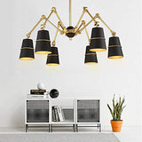 6 Lumière Spoutnik Lustre Molécule Lampe Suspension Starburst Pendentif Lampe Moderne E14 Suspendus Plafonnier Appareil Pour Farmhouse Cuisine