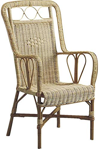 AUBRY GASPARD Fauteuil rotin Naturel Empereur AUBRY GASPARD Fauteuil rotin Naturel Empereur