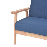 Luckyfu ce canapé 3 Places en Tissu Bleu.Ce canapé au Design élégant et Moderne également très Comodo. canapé de séjour.