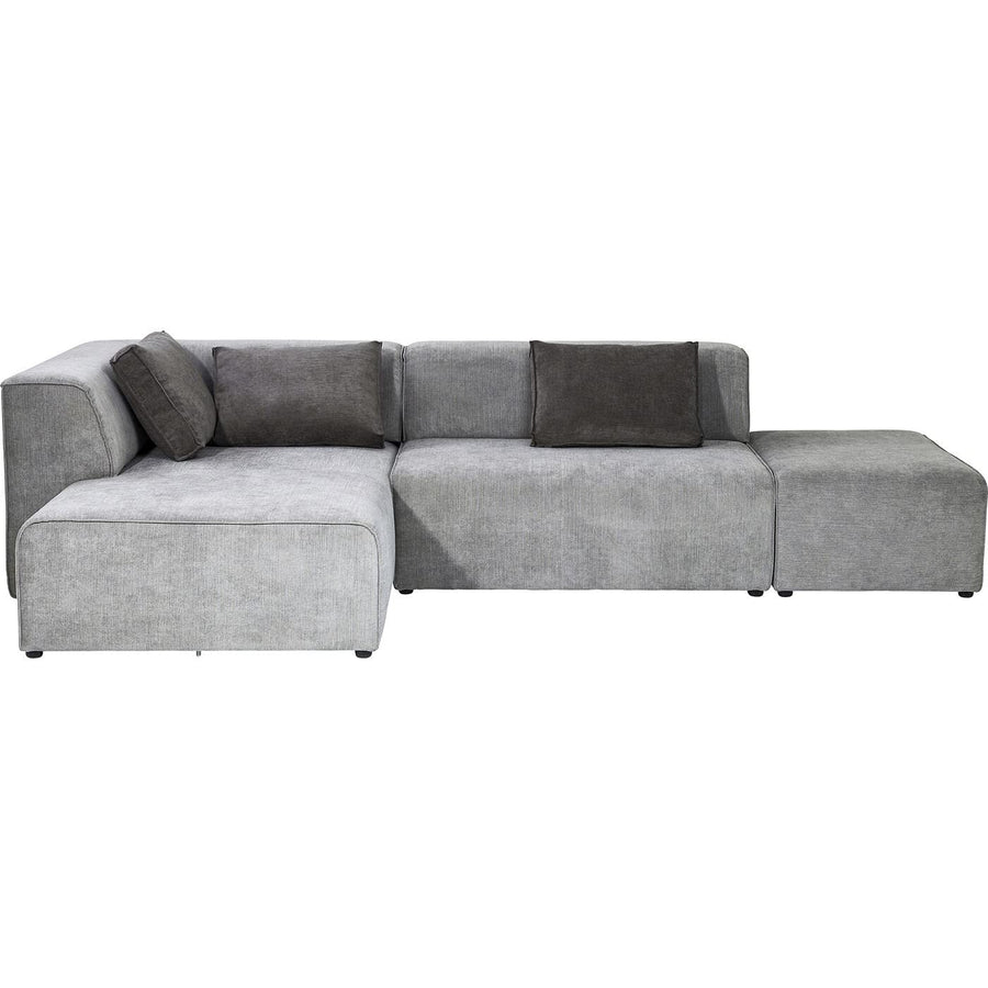 Canapé Infinity Antique Ottoman gauche gris Kare Design Canapé Infinity Antique Ottoman gauche gris Kare Design