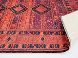 MANI TEXTILE - Tapis MAGHREB Rouge Dimensions - 160x230